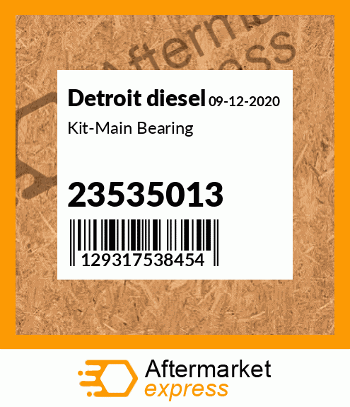 Kit-Main Bearing 23535013