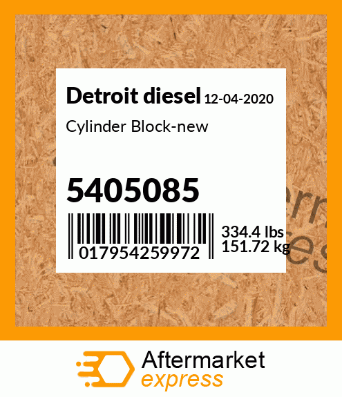 Cylinder Block-new 5405085
