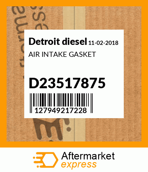 AIR INTAKE GASKET D23517875