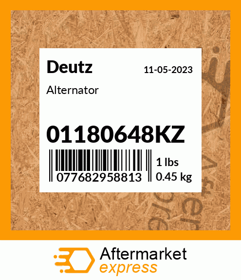 Alternator 01180648KZ