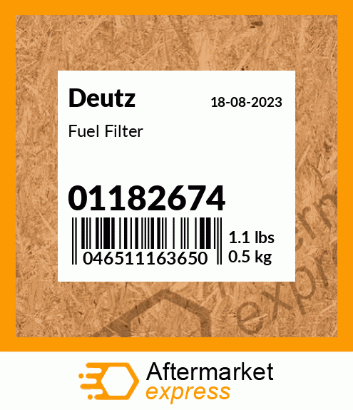 Fuel Filter 01182674
