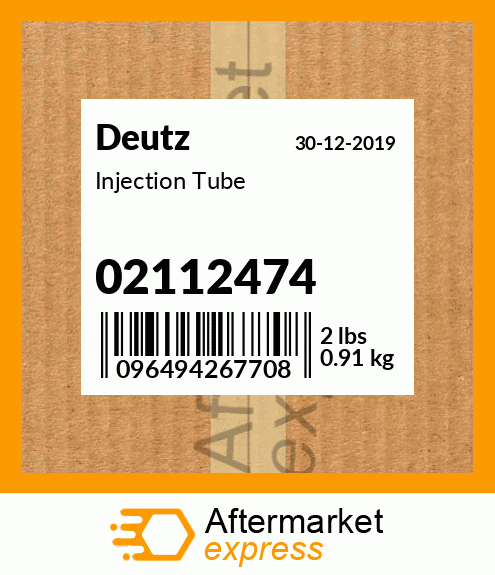 Injection Tube 02112474
