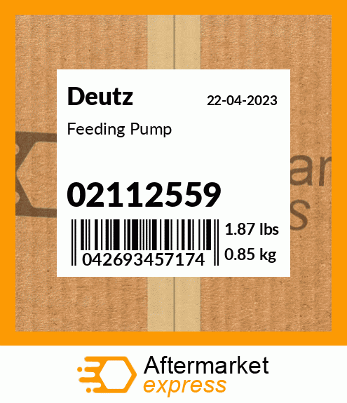 Feeding Pump 02112559