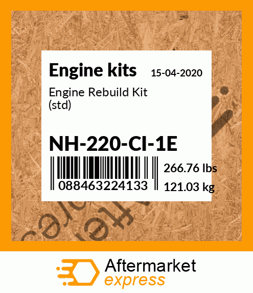 Engine Rebuild Kit (std) NH-220-CI-1E