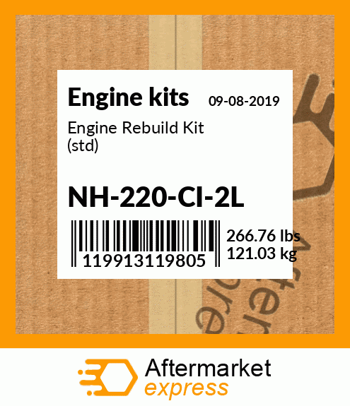 Engine Rebuild Kit (std) NH-220-CI-2L