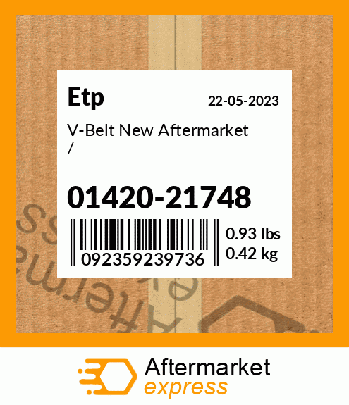V-Belt New Aftermarket / 01420-21748