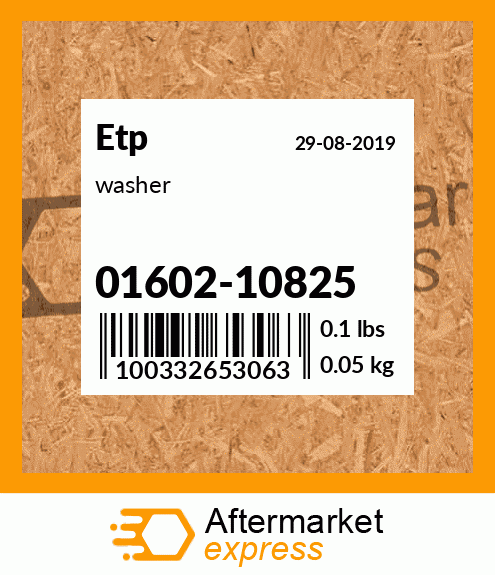 washer 01602-10825
