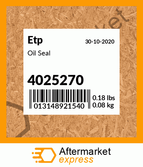 Oil Seal 4025270