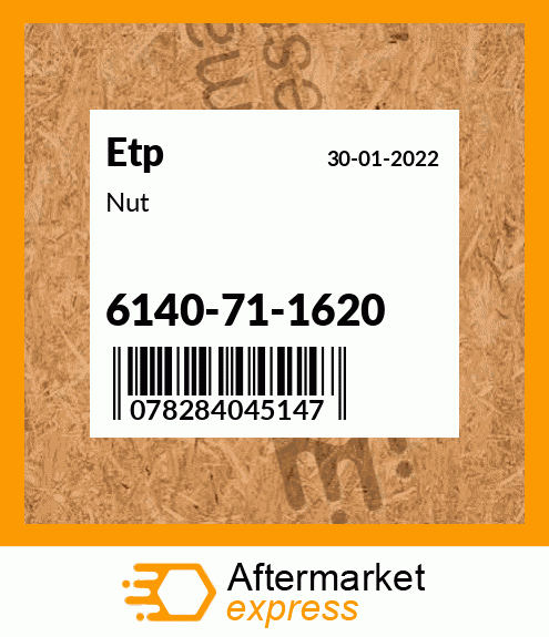 Nut 6140-71-1620
