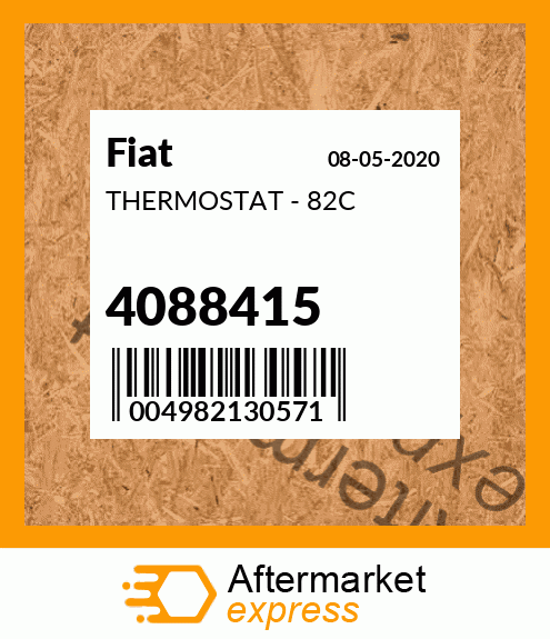 THERMOSTAT - 82C 4088415