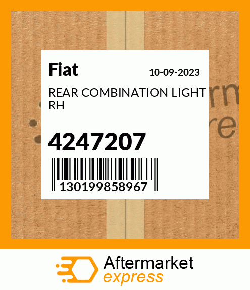 REAR COMBINATION LIGHT RH 4247207