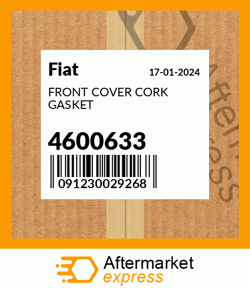 FRONT COVER CORK GASKET 4600633