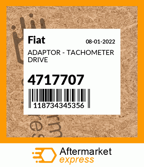 ADAPTOR - TACHOMETER DRIVE 4717707