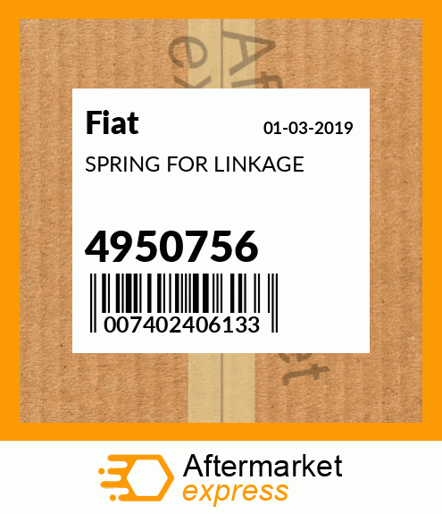 SPRING FOR LINKAGE 4950756