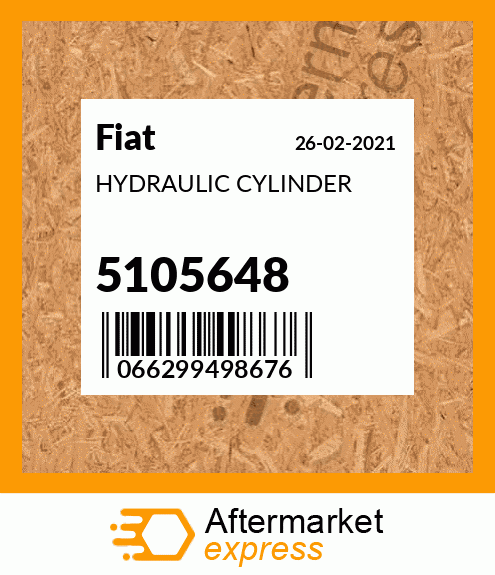 HYDRAULIC CYLINDER 5105648