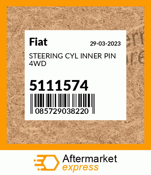 STEERING CYL INNER PIN 4WD 5111574