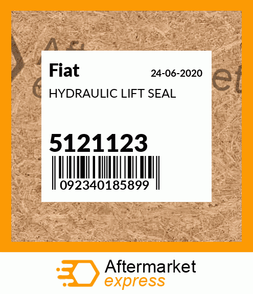 HYDRAULIC LIFT SEAL 5121123