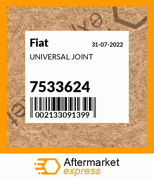 UNIVERSAL JOINT 7533624