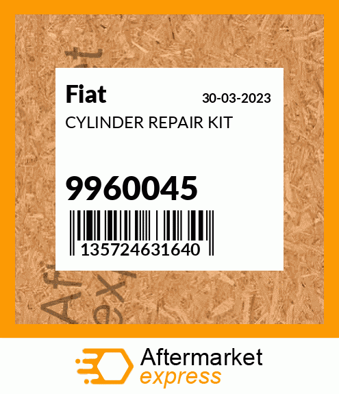 CYLINDER REPAIR KIT 9960045