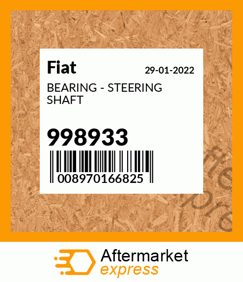BEARING - STEERING SHAFT 998933