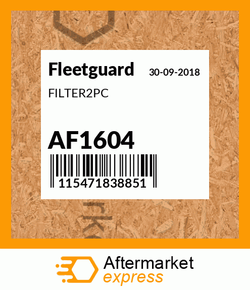 FILTER2PC AF1604