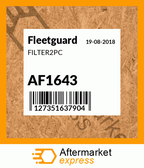 FILTER2PC AF1643