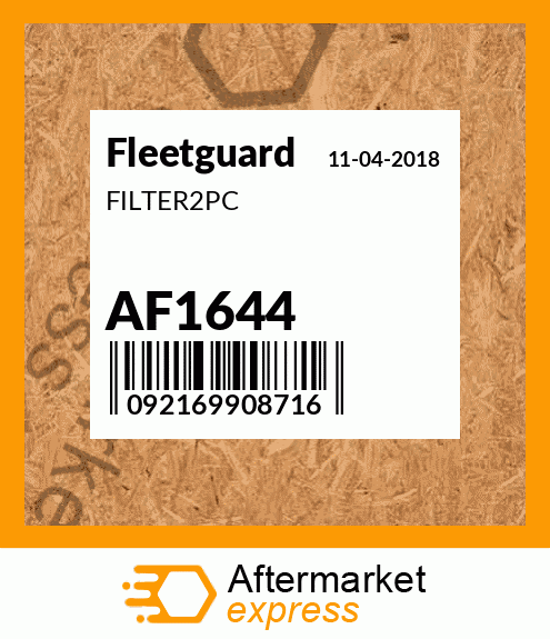 FILTER2PC AF1644