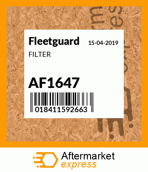 FILTER AF1647