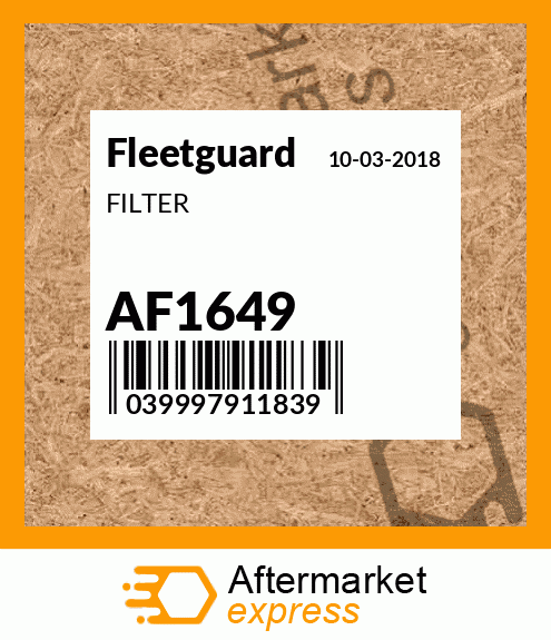 FILTER AF1649