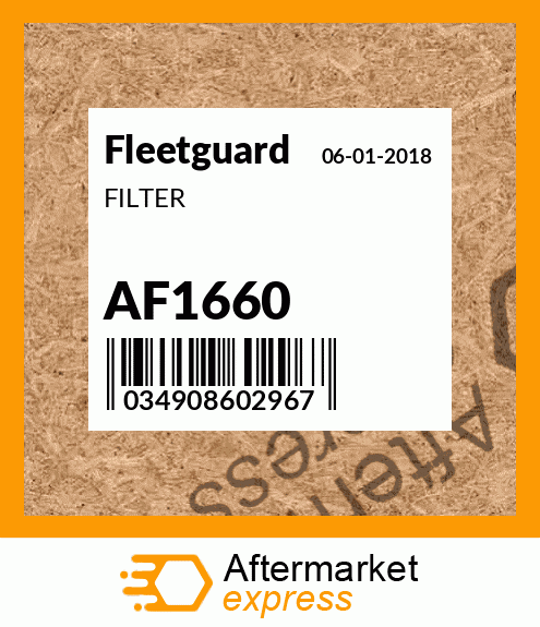 FILTER AF1660