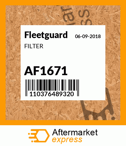 FILTER AF1671