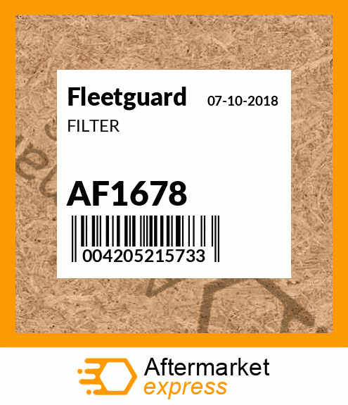 FILTER AF1678