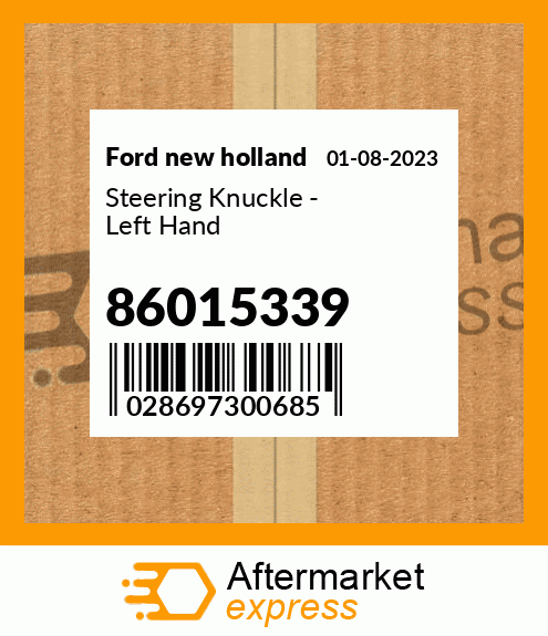 Steering Knuckle - Left Hand 86015339