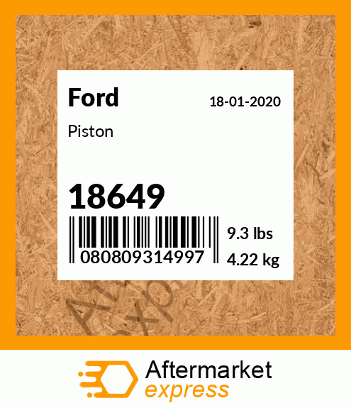 Piston 18649