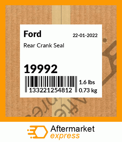 Rear Crank Seal 19992