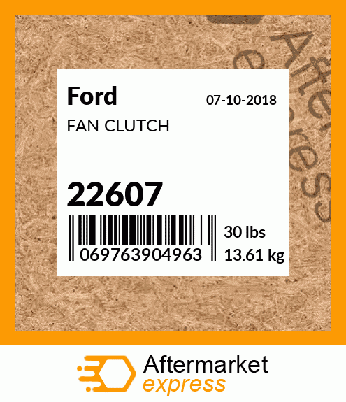 FAN CLUTCH 22607