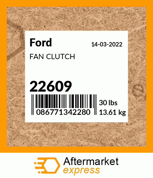 FAN CLUTCH 22609
