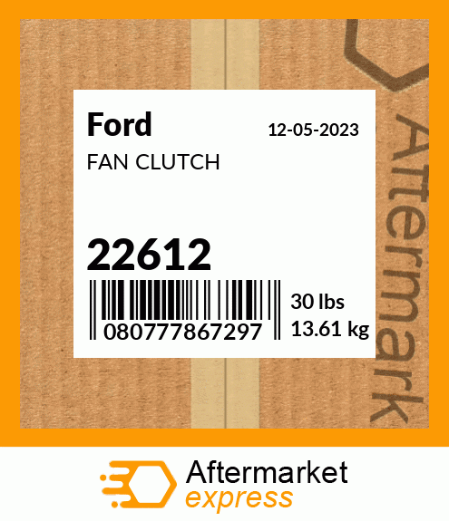 FAN CLUTCH 22612