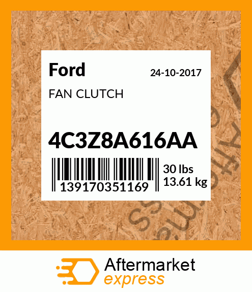 FAN CLUTCH 4C3Z8A616AA