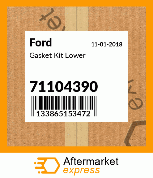 Gasket Kit Lower 71104390
