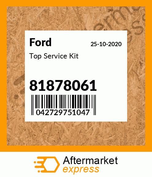 Top Service Kit 81878061