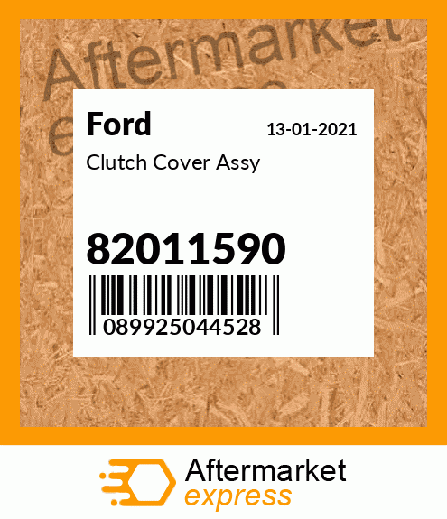Clutch Cover Assy 82011590