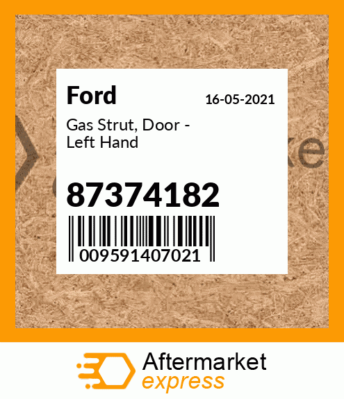 Gas Strut, Door - Left Hand 87374182