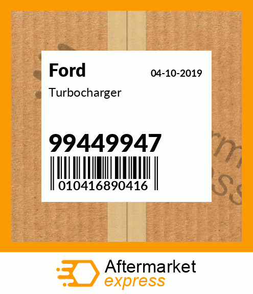 Turbocharger 99449947