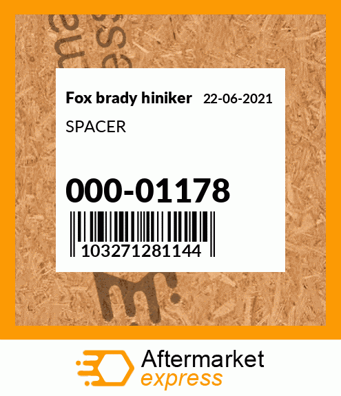 SPACER 000-01178