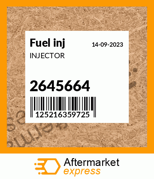 INJECTOR 2645664