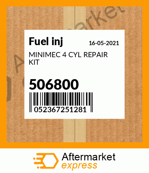 MINIMEC 4 CYL REPAIR KIT 506800