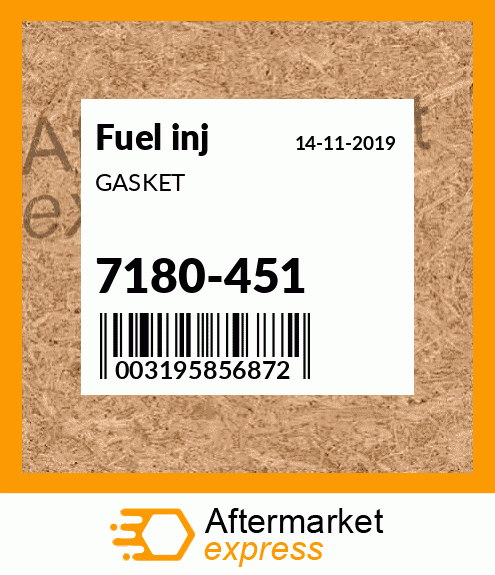 GASKET 7180-451