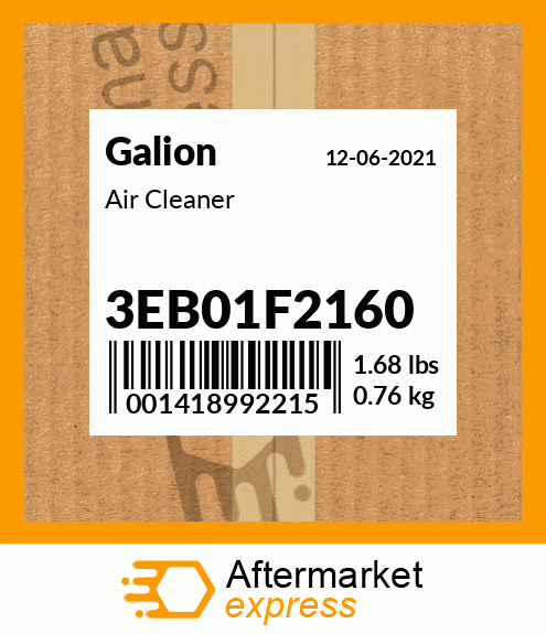 Air Cleaner 3EB01F2160