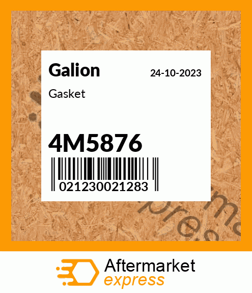Gasket 4M5876
